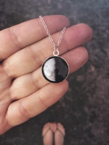 Personalized Moon Necklace