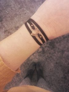 Valentine's Day Penny Heart Bracelet