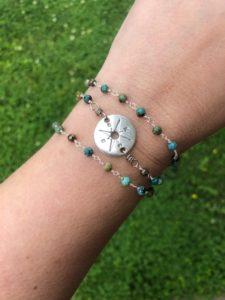 Compass Wrap Bracelet