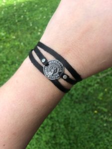 Saint Christopher Wrap Bracelet