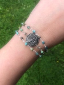 Saint Christopher Rosary Wrap