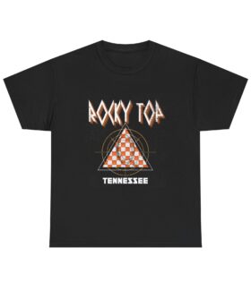 ROCKY TOP Def Leopard style Unisex Heavy Cotton Tee
