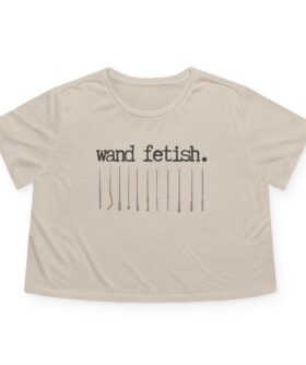 Wand Fetish, Harry Potter Wands Tee Crop
