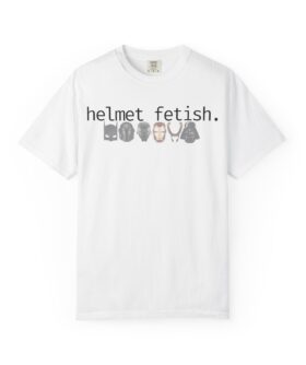 Helmet Fetish Unisex Garment-Dyed T-shirt