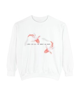 Speak Now Koi Fish Comfort Colors Crewneck