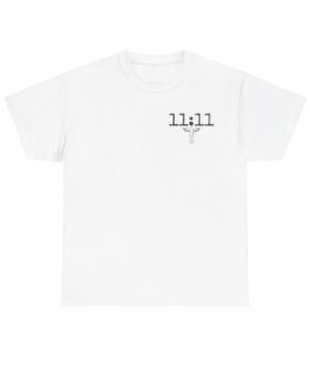 11:11 Angel Number Trust your Journey Unisex Heavy Cotton Tee